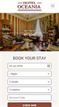 Mobile Screenshot of hoteloceania.it