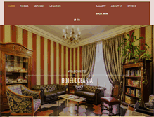 Tablet Screenshot of hoteloceania.it